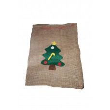 Çam Ağacı Figürlü Yılbaşı Torbası 35 cm